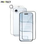 Pack de Protection Coque + Protection Lentille + Verre Trempé PROTECT pour Apple iPhone Air Transparent