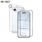 Pack de Protection Coque + Protection Lentille + Verre Trempé PROTECT pour Apple iPhone Air Transparent