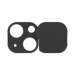 Protection Lentille avec Cache Protecteur de Caméra Apple iPhone 14/iPhone 14 Plus/iPhone 15/iPhone 15 Plus Noir