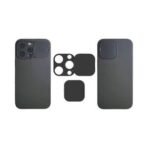Protection Lentille avec Cache Protecteur de Caméra Apple iPhone 14 Pro/iPhone 14 Pro Max Noir – Image 2