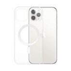 Coque Silicone MagSafe Compatible pour Apple iPhone 11 Pro Transparent – Image 2