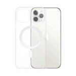 Coque Silicone MagSafe Compatible pour Apple iPhone 11 Pro Max Transparent