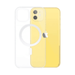 Coque Silicone MagSafe Compatible pour Apple iPhone 11 Transparent – Image 2