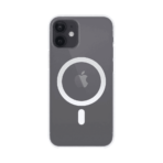 Coque Silicone MagSafe Compatible pour Apple iPhone 12 Mini Transparent – Image 2