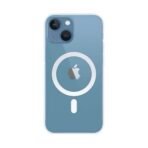 Coque Silicone MagSafe Compatible pour Apple iPhone 13 Transparent – Image 2
