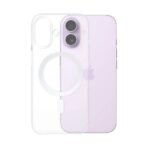 Coque Silicone MagSafe Compatible pour Apple iPhone 17 Transparent – Image 2