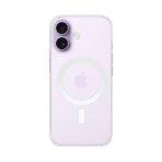 Coque Silicone MagSafe Compatible pour Apple iPhone 17 Transparent