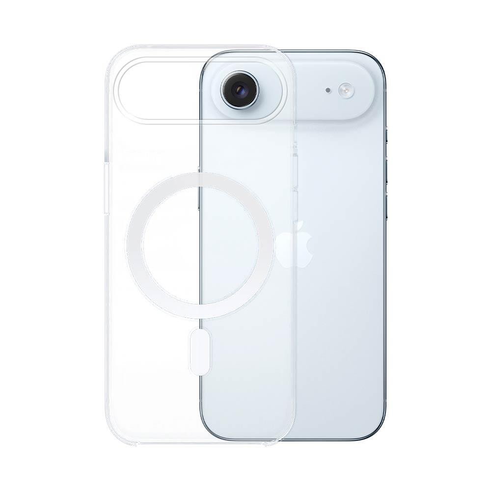 img_6222 Coque Silicone MagSafe Compatible pour Apple iPhone Air Transparent – Image 1