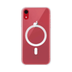 Coque Silicone MagSafe Compatible pour Apple iPhone XR Transparent – Image 2