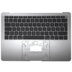 Top Case Apple MacBook Air 13" (Early 2019) A1932/MacBook Air 13" (2018) A1932/MacBook Air 13" (Late 2019) A1932 AZERTY Gris Sidéral
