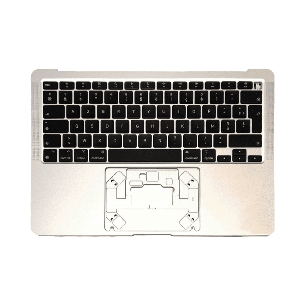 img_6455 Top Case Apple MacBook Air M1 13" (2020) A2337 AZERTY Argent – Image 1