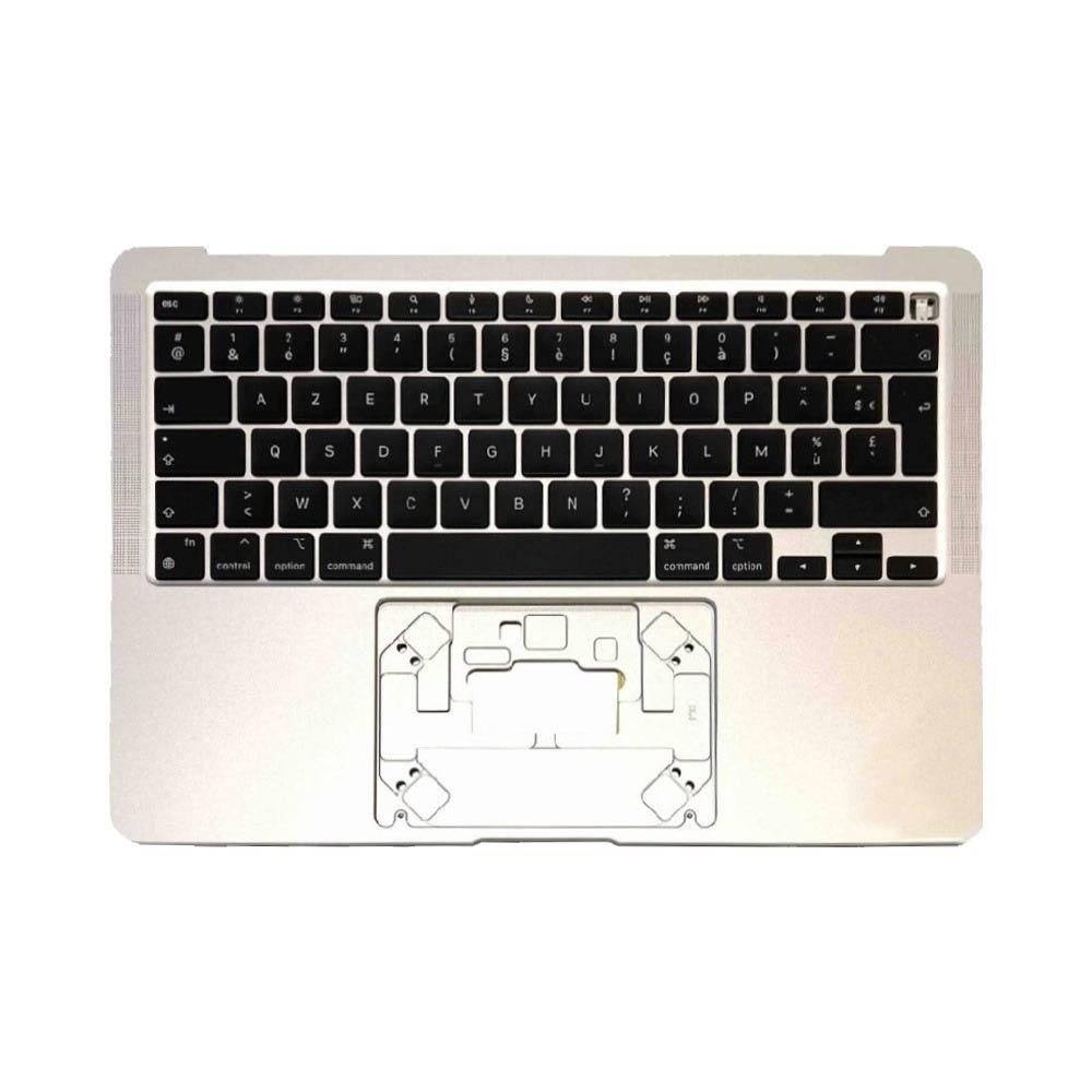 img_6457 Top Case Apple MacBook Air M1 13" (2020) A2337 sans Rétro-Éclairage AZERTY Argent – Image 1