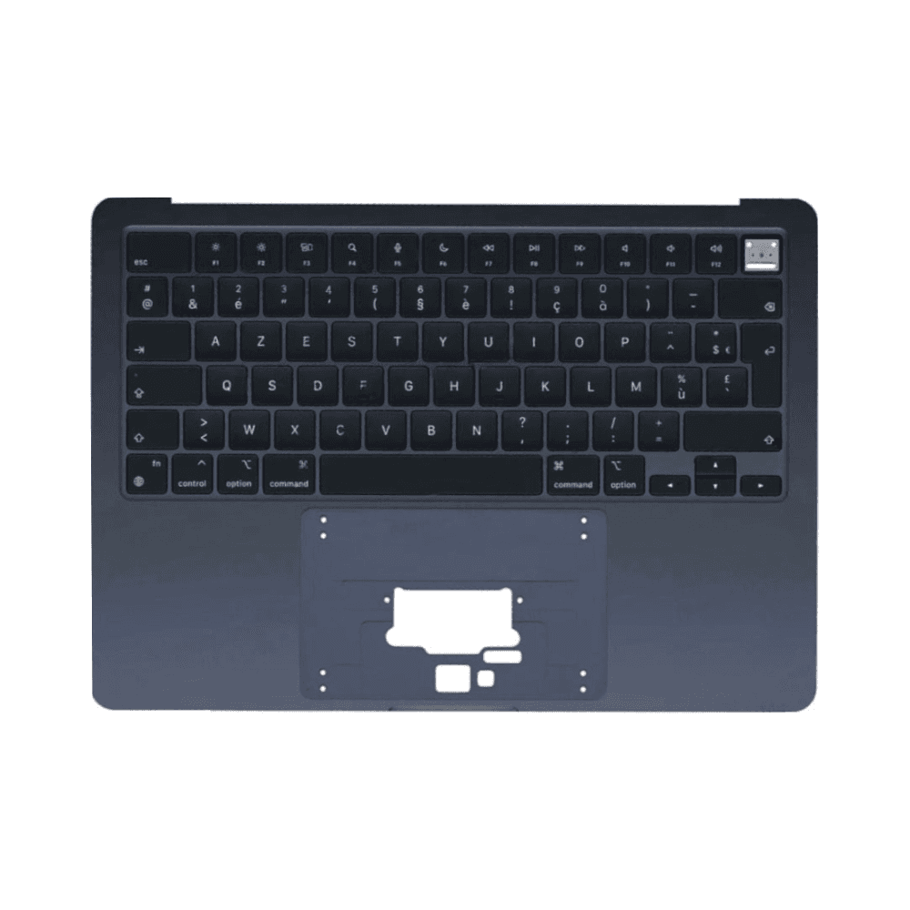 img_6466 Top Case Apple MacBook Air M2 13" (2022) A2681 avec Rétro-Éclairage AZERTY Minuit – Image 1