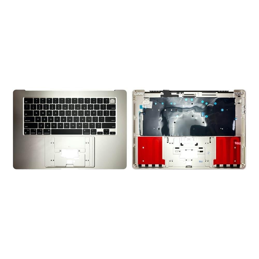 img_6471 Top Case Apple MacBook Air M2 15" (2023) A2941/MacBook Air M3 15" (2024) A3114 Rétro-Éclairage QWERTY US Lumière Stellaire – Image 1