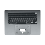 Top Case Apple MacBook Air M2 15" (2023) A2941/MacBook Air M3 15" (2024) A3114 sans Rétro-Éclairage AZERTY Gris Sidéral