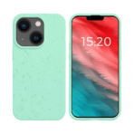 Coque Bambou Biodégradable PROTECT pour Apple iPhone 14 Plus (#4) Vert Menthe