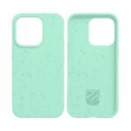 Coque Bambou Biodégradable PROTECT pour Apple iPhone 14 Plus (#4) Vert Menthe – Image 2