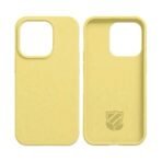 Coque Bambou Biodégradable PROTECT pour Apple iPhone 14 Pro (#2) Jaune – Image 2