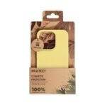 Coque Bambou Biodégradable PROTECT pour Apple iPhone 14 Pro (#2) Jaune – Image 3