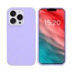 Coque Bambou Biodégradable PROTECT pour Apple iPhone 14 Pro (#5) Violet Clair