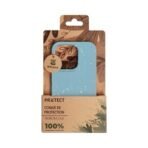 Coque Bambou Biodégradable PROTECT pour Apple iPhone 14 Pro (#6) Bleu – Image 3