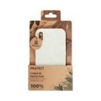 Coque Bambou Biodégradable PROTECT pour Apple iPhone XS Max (#1) Blanc – Image 3