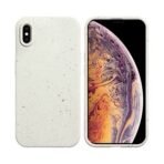Coque Bambou Biodégradable PROTECT pour Apple iPhone XS Max (#1) Blanc – Image 2