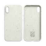Coque Bambou Biodégradable PROTECT pour Apple iPhone XS Max (#1) Blanc
