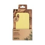 Coque Bambou Biodégradable PROTECT pour Apple iPhone XS Max (#2) Jaune – Image 3