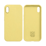 Coque Bambou Biodégradable PROTECT pour Apple iPhone XS Max (#2) Jaune