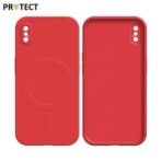 Coque de Protection MagSafe IZ001 PROTECT pour Apple iPhone X/iPhone XS Rouge – Image 2