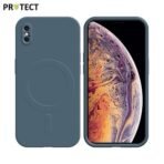 Coque de Protection MagSafe IZ001 PROTECT pour Apple iPhone XS Max Bleu