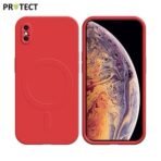 Coque de Protection MagSafe IZ001 PROTECT pour Apple iPhone XS Max Rouge