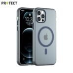 Coque de Protection MagSafe MF-006 PROTECT pour Apple iPhone 12/iPhone 12 Pro Bleu Marine