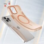 Coque de Protection MagSafe MF-006 PROTECT pour Apple iPhone 12/iPhone 12 Pro Orange – Image 2
