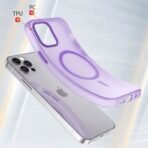 Coque de Protection MagSafe MF-006 PROTECT pour Apple iPhone 12/iPhone 12 Pro Violet Foncé – Image 2
