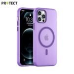 Coque de Protection MagSafe MF-006 PROTECT pour Apple iPhone 12/iPhone 12 Pro Violet Foncé