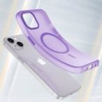 Coque de Protection MagSafe MF-006 PROTECT pour Apple iPhone 13 Violet Foncé – Image 2