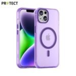 Coque de Protection MagSafe MF-006 PROTECT pour Apple iPhone 14 Violet Foncé