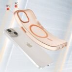Coque de Protection MagSafe MF-006 PROTECT pour Apple iPhone 15 Orange – Image 2