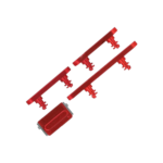 Bouton On/Off et Volume Apple iPhone 12/iPhone 12 Mini Rouge