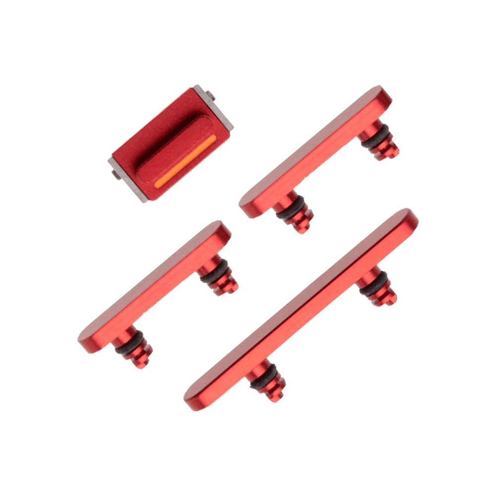 img_7277-3 Bouton On/Off et Volume Apple iPhone 14 Rouge – Image 1