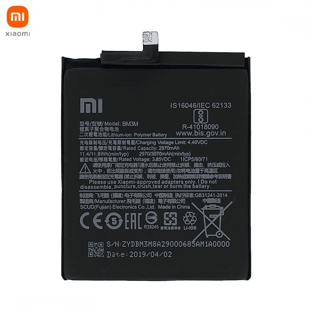 img_8280-2 Batterie Originale Xiaomi Mi 9 SE 46BM3MG02014 BM3M – Image 1