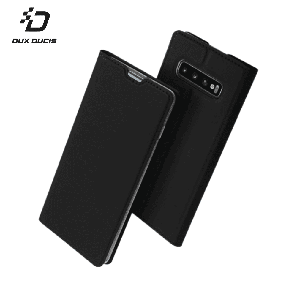 img_8297-4 Housse de Protection Skin Pro Dux Ducis pour Samsung Galaxy S10 Plus G975 Noir – Image 1