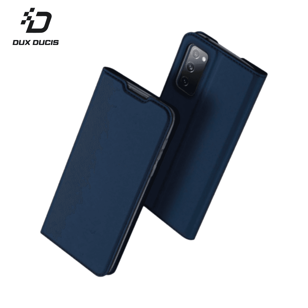 img_8298-3 Housse de Protection Skin Pro Dux Ducis pour Samsung Galaxy S20 FE 5G G781/Galaxy S20 FE 4G G780 Bleu – Image 1