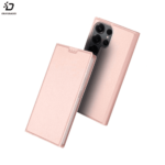 Housse Étui Rabat Skin Pro Dux Ducis Samsung Galaxy S25 Ultra (S938) - Rose | GSM Multi Services