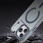 Coque de Protection MagSafe MF-006 PROTECT pour Apple iPhone 17 Pro Bleu Marine – Image 2
