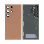 Cache Arrière Premium Samsung Galaxy S24 Ultra 5G S928 Titanium Orange