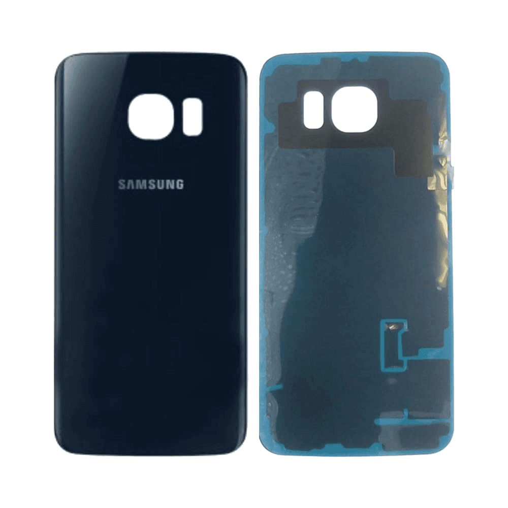 img_9018 Cache Arrière Premium Samsung Galaxy S6 Edge G925 Bleu – Image 1