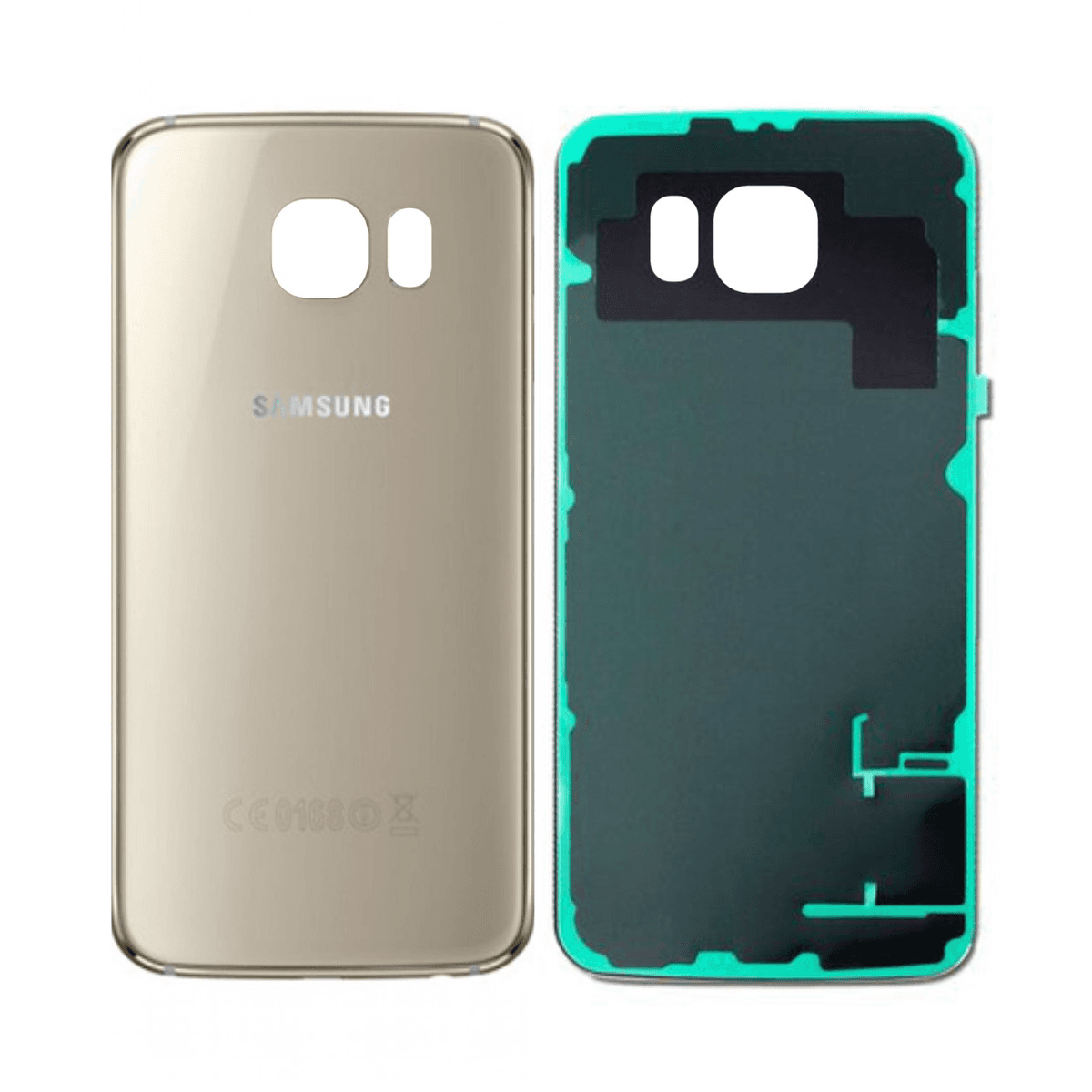 img_9019 Cache Arrière Premium Samsung Galaxy S6 Edge G925 Or – Image 1